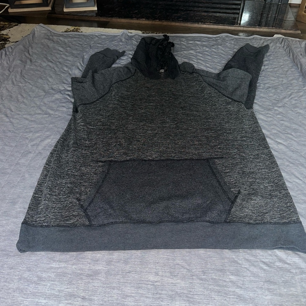 Expressions Heather Gray Hooded Sweatshirt
